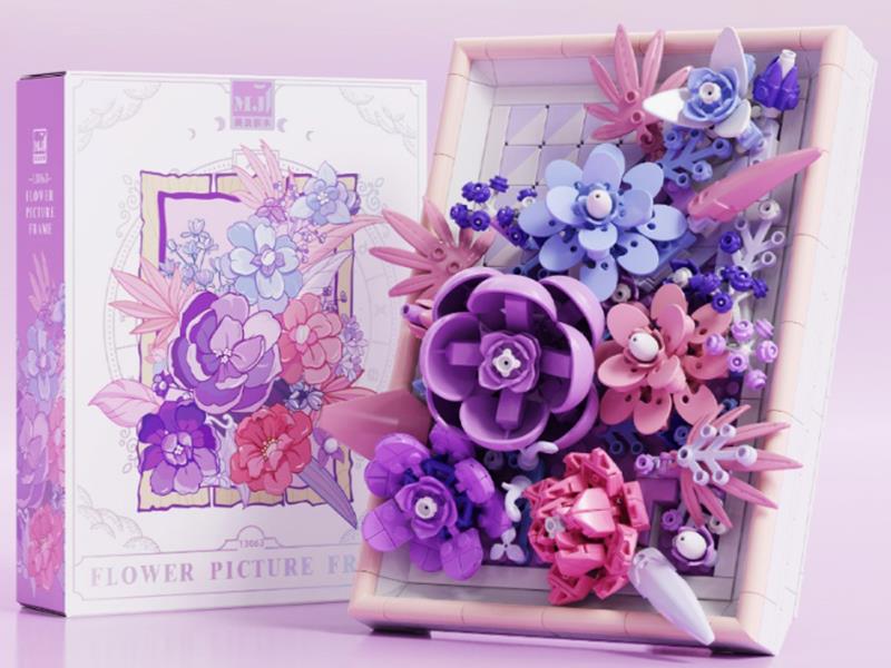 Flower Picture Frame Building Blocks 786pcs