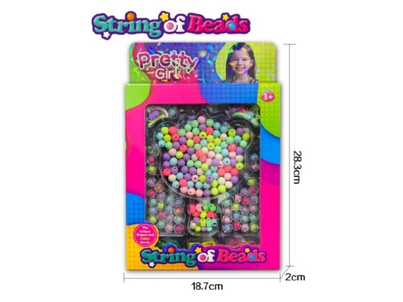 Little Bear Marquise Bead, Transparent Color Bead Set