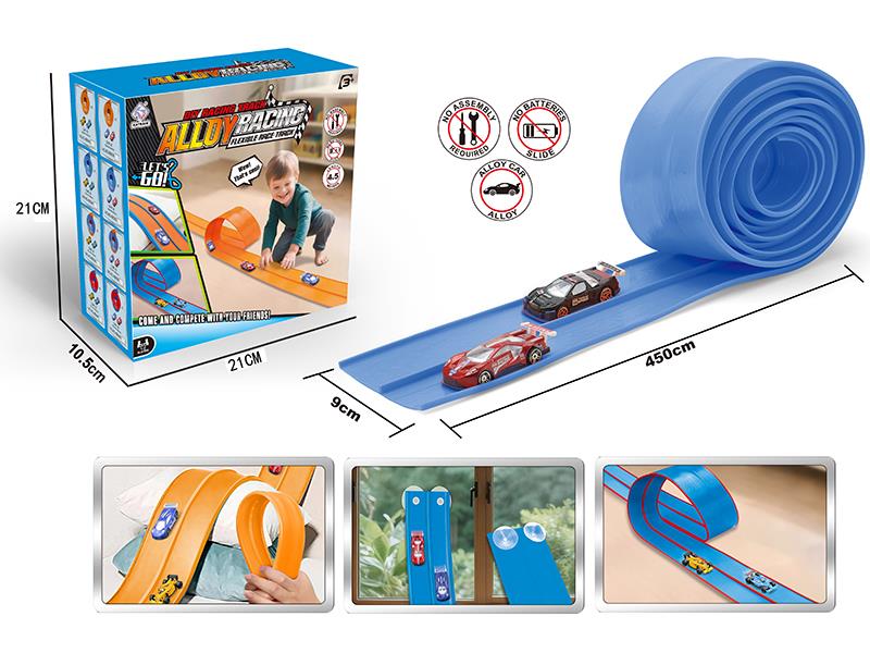 4.5M Flexible Race Track Alloy Car