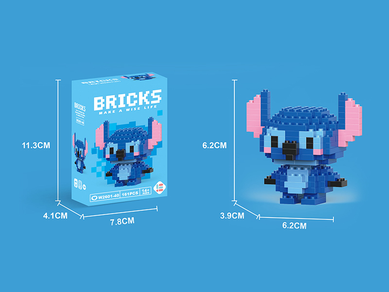 Mini Stitch Building Blocks 161PCS
