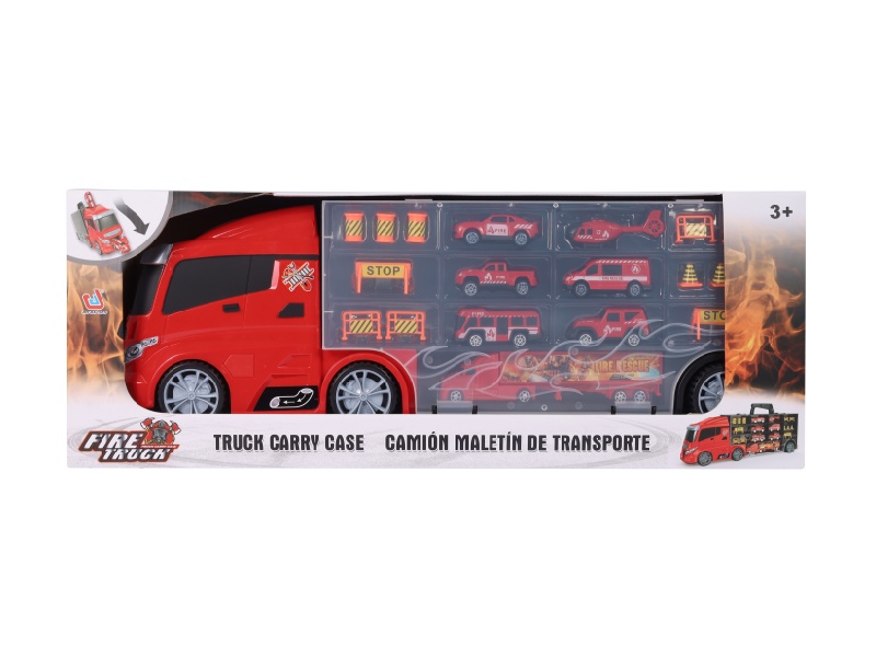 1:12 Container Storage Truck Flat (Large Head) Fire Safety
