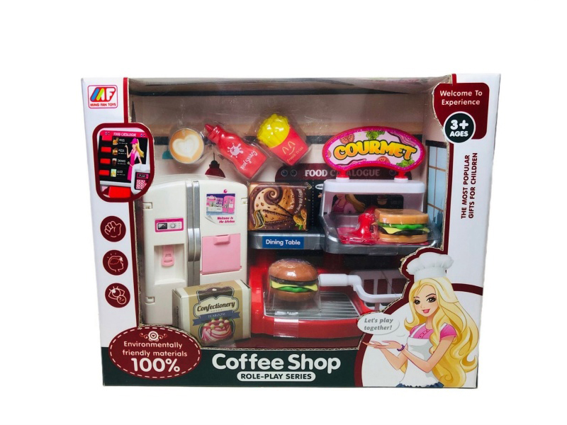 Hamburger Shop Refrigerator Set