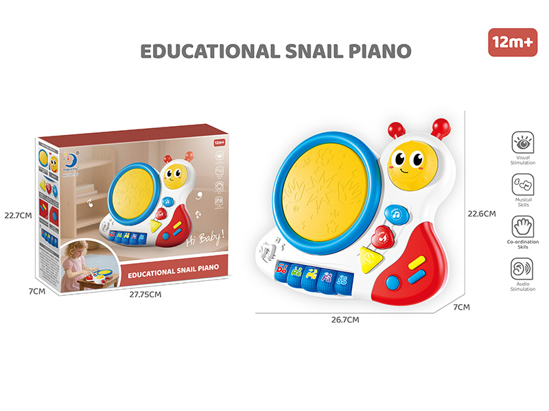 Educational Snail Piano
