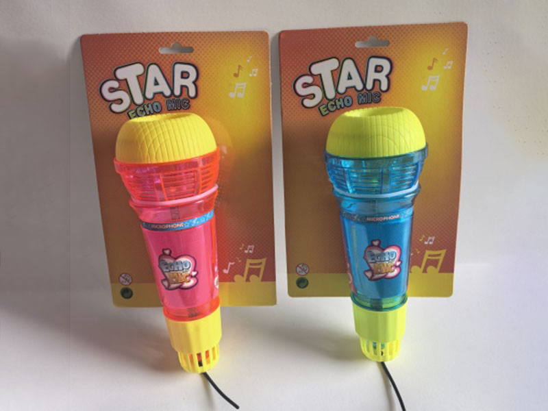 Echo Microphone (With Bell, Crystal Flash Light)