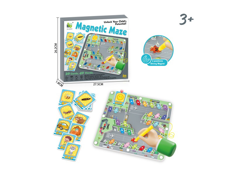 Magnetism Brushwork Drawing Board/Airport (Early Education And Intelligence)