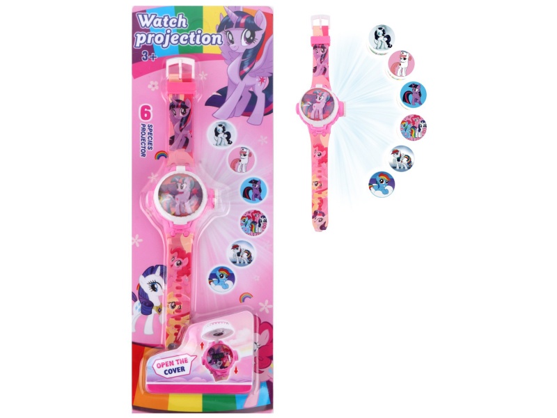 Pony Projection Rotating Electronic Watch
