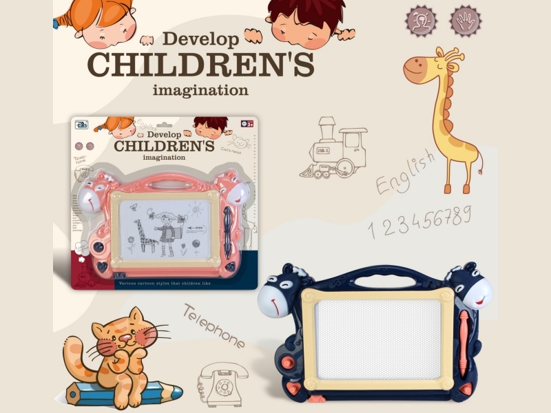Katonlu Magnetic Black And White Drawing Board