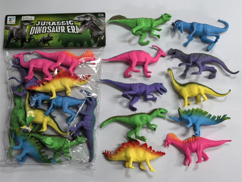 Pvc Dinosaur Set 8Pcs