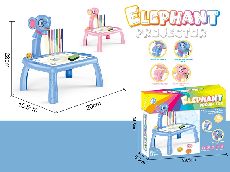 Elephant Table Projection Table