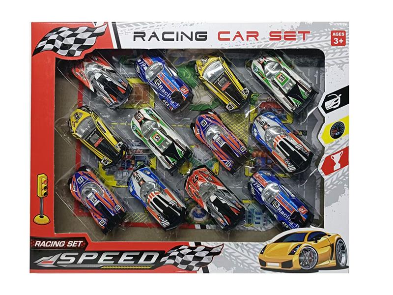 12pcs Slide Cars(AB Materials)