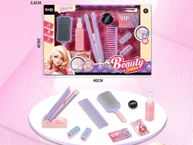 Beauty Salon Hair Straightener Set(10PCS)