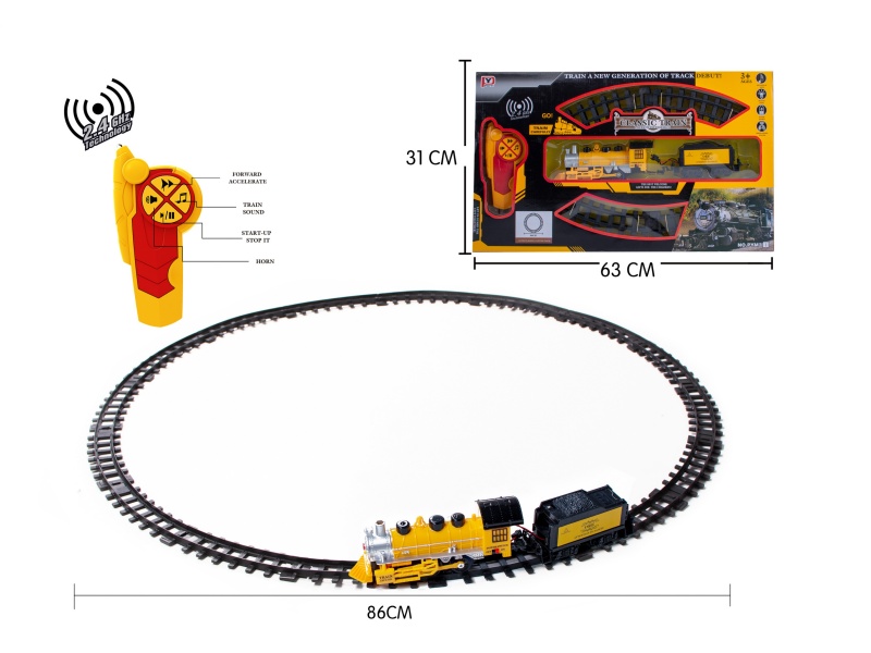 Remote Control Rail Train