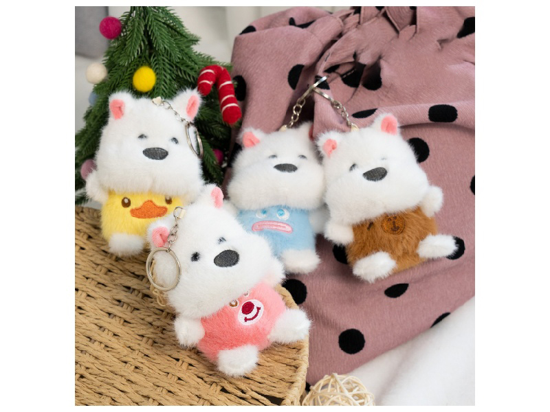 Cute Pet Dog With Big Nose Pendant (Flat Buckle)