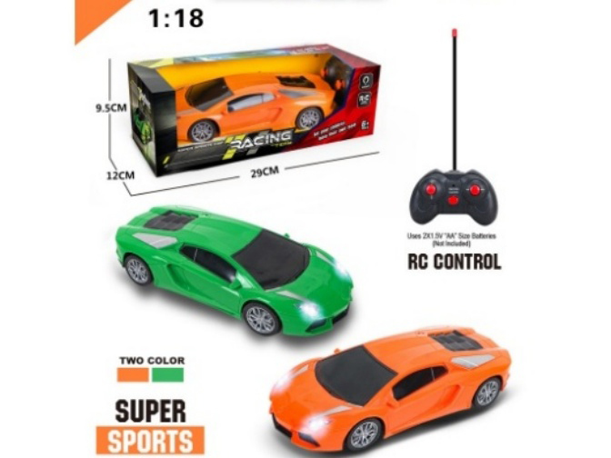 The Four-Way Remote Control Car Simulates The Lights Of A Lamborghini Lp700 At A Scale Of 1:18