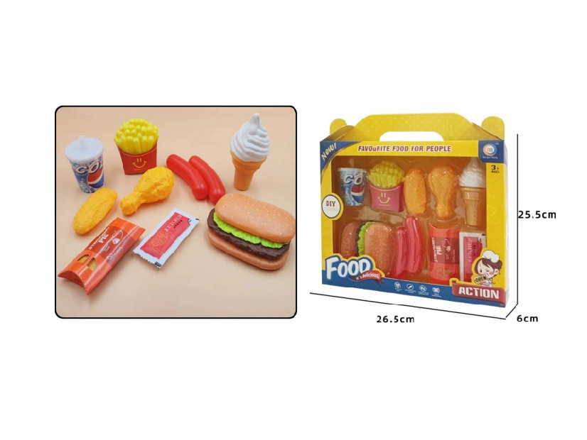 Pretend Play Western Dining Set