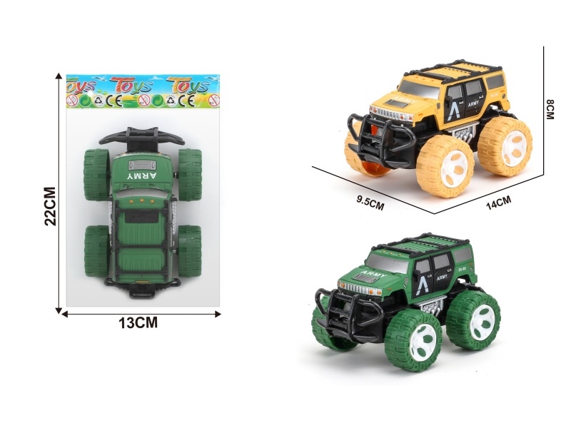 Inertial Hummer Military Vehicle Off-Road Vehicle 1:43