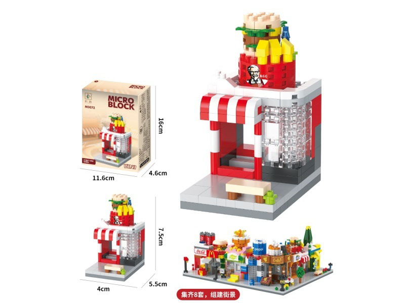 Building Blocks: 178 Pieces For Kfc Stores