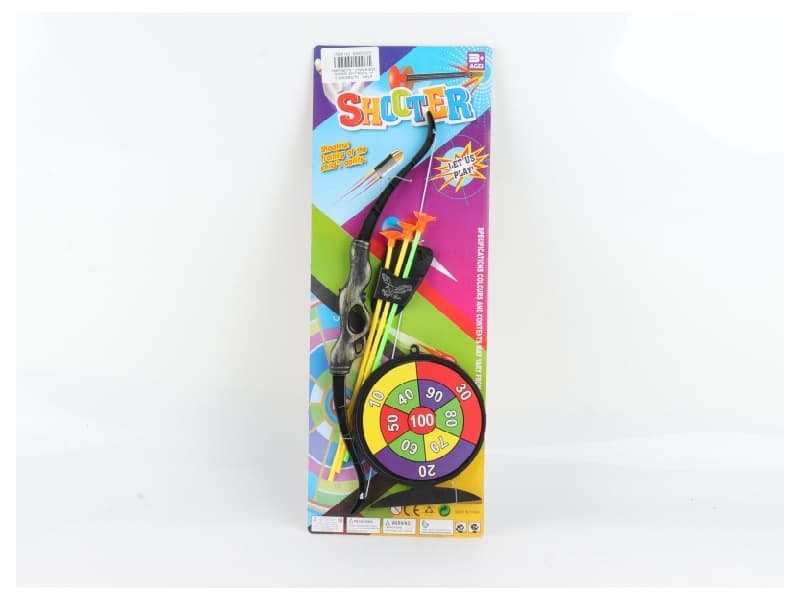 Bow And Arrow Set (With Large Target)
