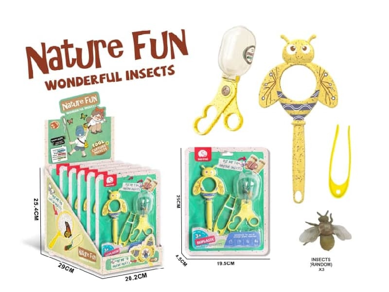 Outdoor Magnifying Glass+ Outdoor Clip Toy