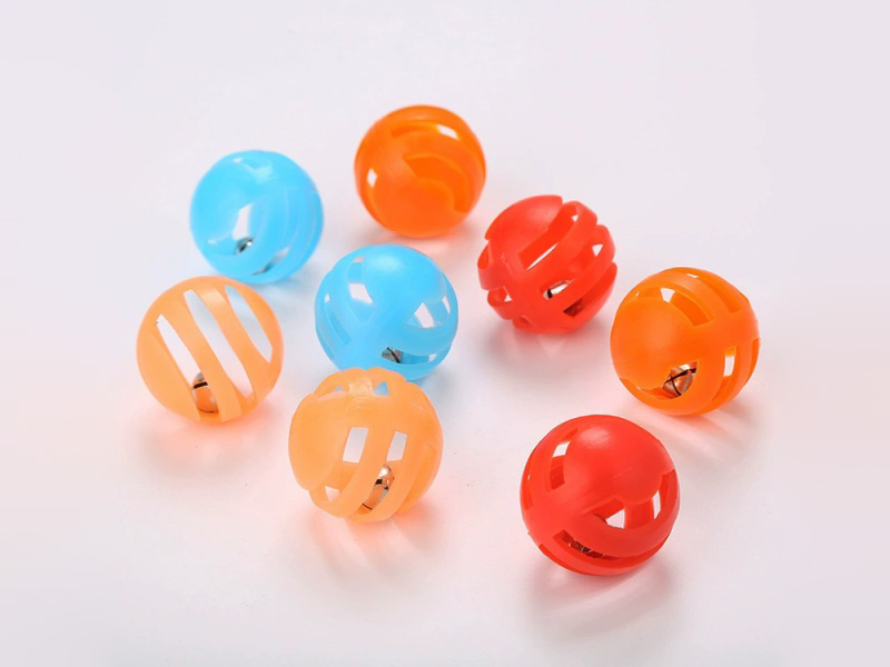 Pet Toy Plastic Bell Ball