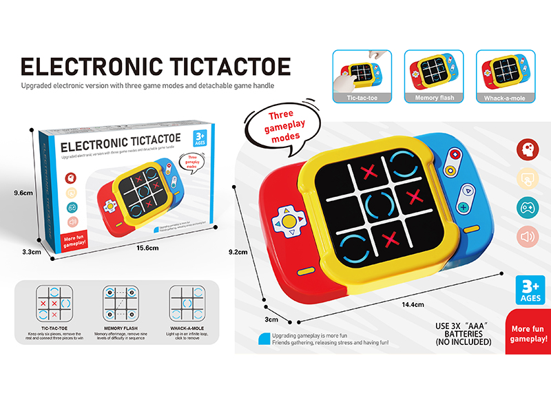 Electronic Tic-Tac-Toe Game Machine