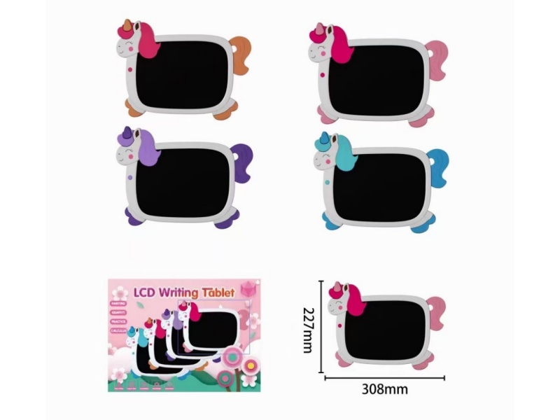 10.5" Rainbow Horse LCD Writing Tablet