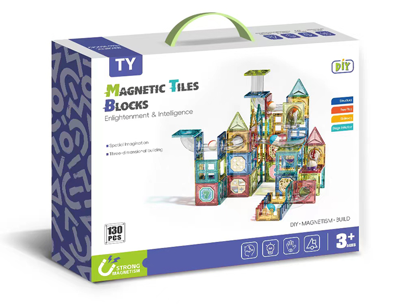 Magnetic Tiles Building Blocks 130pcs