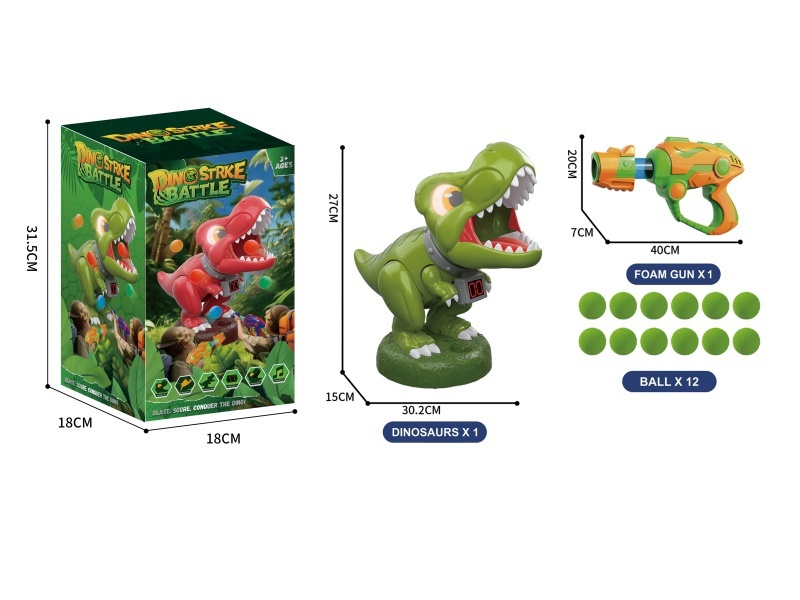 Electric Universal Light, Music, Scoring And Shooting Dinosaurs