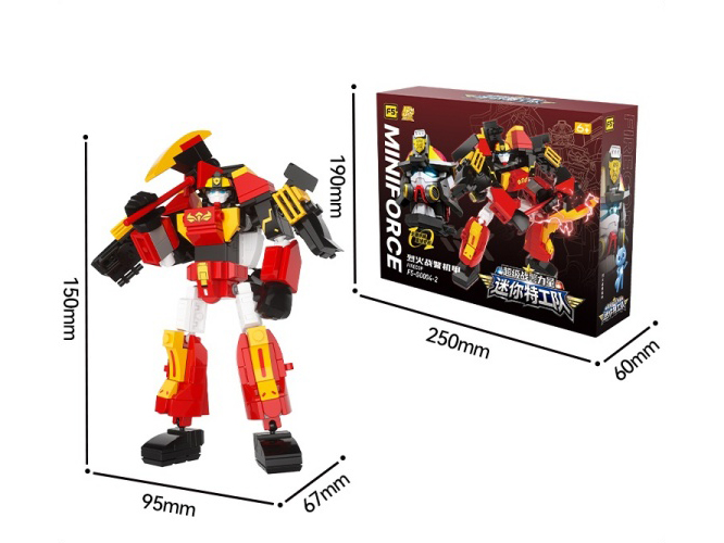 Building Block: Fire Police Mecha