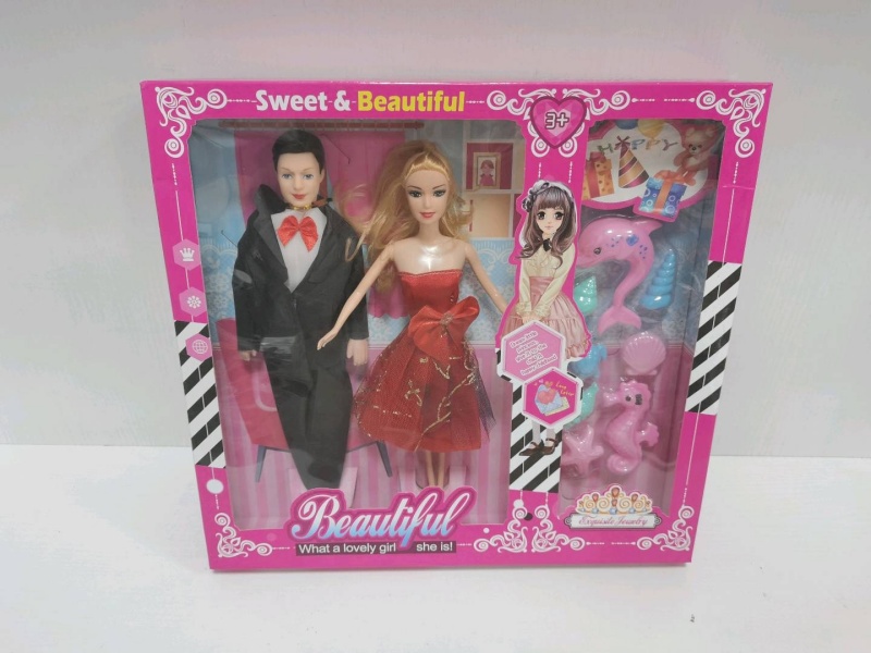 11.5" Solid Fashion Doll Set