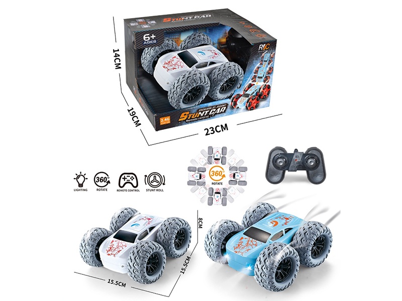 2.4G Remote Control Double-Sided Stunt Car(Ordinary Wheel)