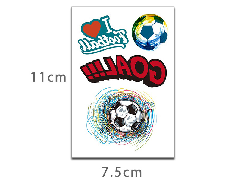 Football Tattoo Stickers