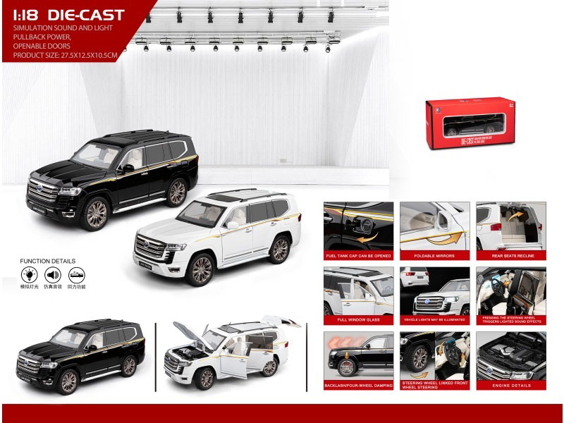 1:18 Official Authorized Land Cruiser Lc300