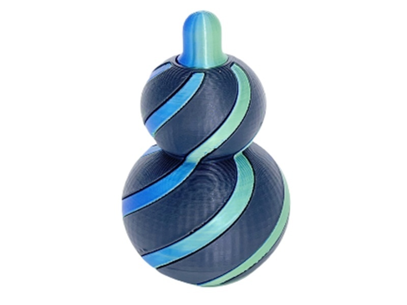 Gourd Push Pusher - Pendant 7Cm