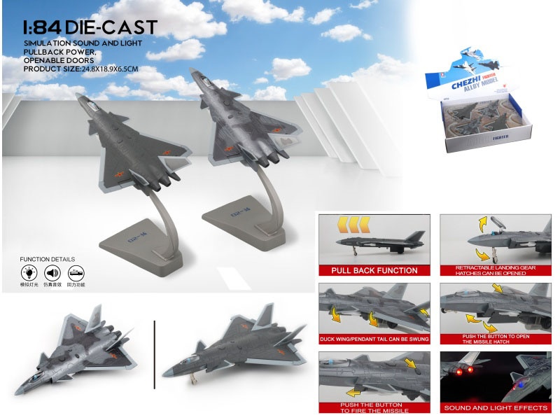 1:84 J-20 Stealth Fighter Model (Officially Authorized)