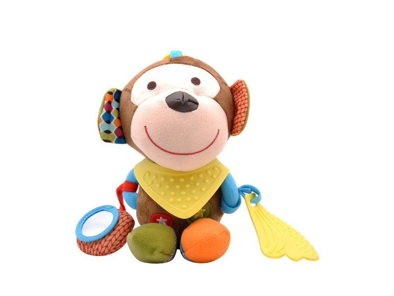 A Plush Pendant Of A Vocal Monkey Baby