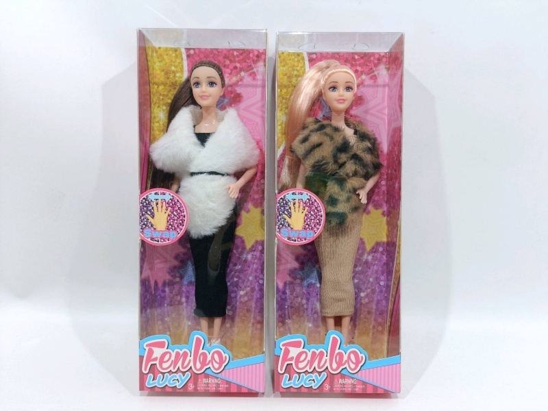 Two 11.5-Inch Fashionable Dolls