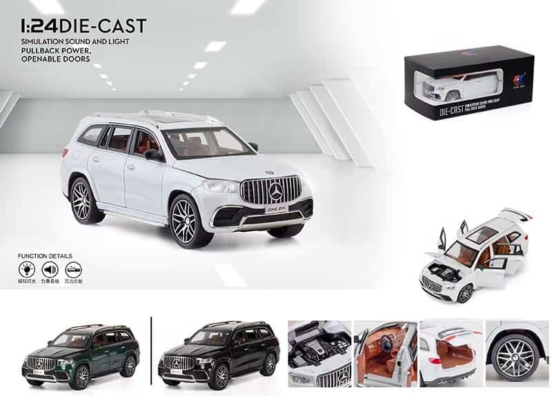 1:24 Mercedes-Benz GLS 63 AMG Alloy Car Model
