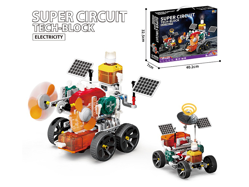 Electronic Building Blocks + Technological Building Blocks (19Three-Dimensional Dynamic Models + 21 Circuit Experiments)