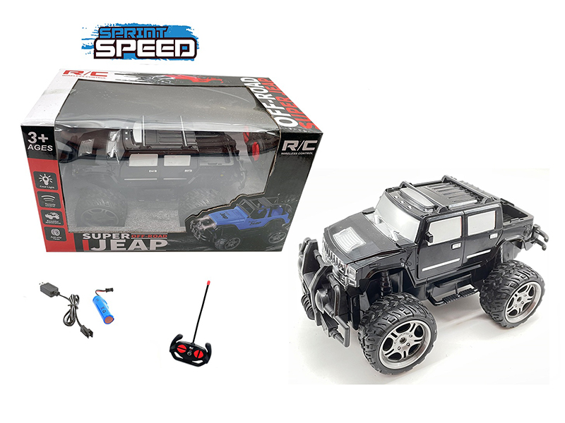 1:18 4-Channel Remote Control Pickup Truck With Headlight