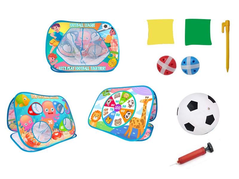 3 In 1 Football Competition Target