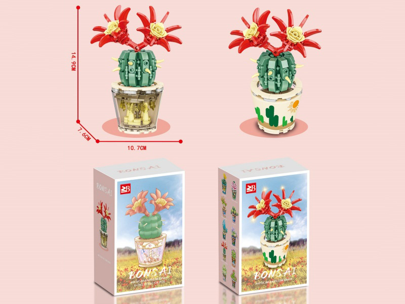 Building Blocks: Succulent Building Block Flower Shop 174 Pieces