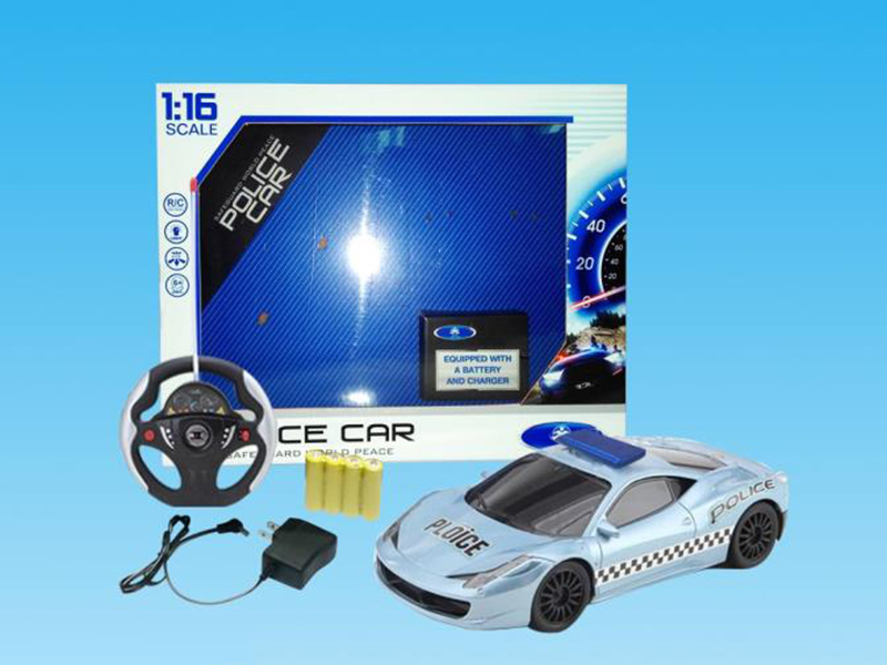 1:16 Ferrari4-Channel Remote Control Police Car
