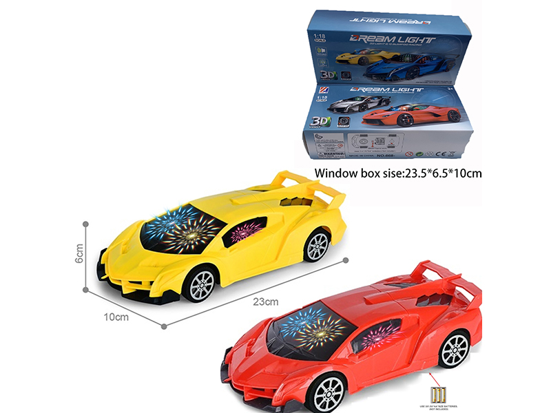 1:18 Lamborghini Electric Car With 3D Lights