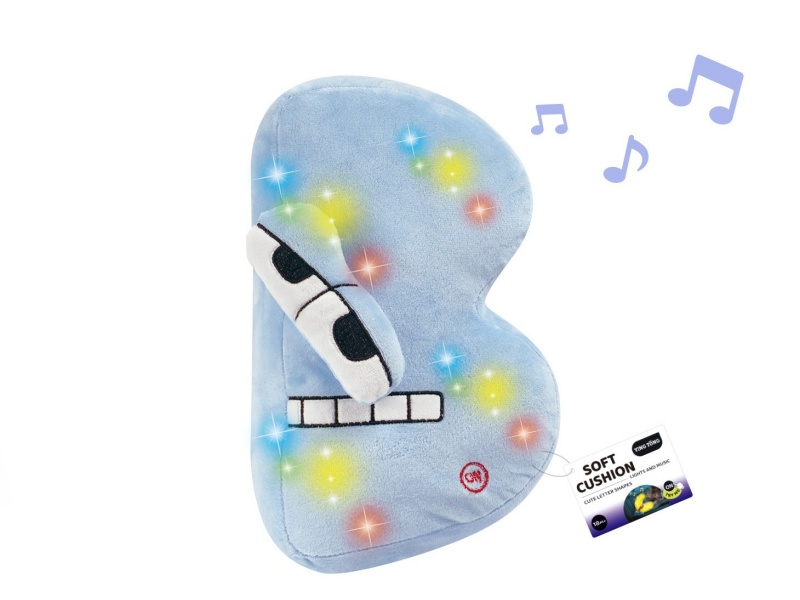 Alphabetic Plush Soothing Pillow - B