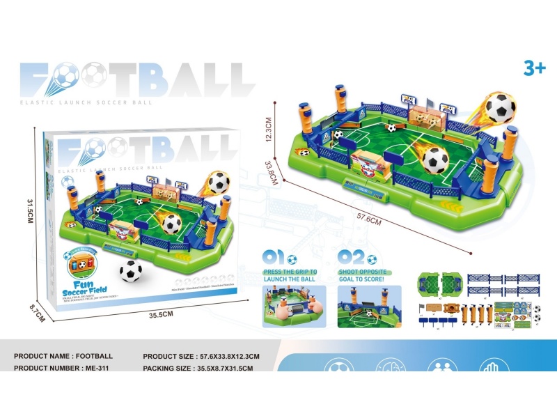 The Competitive Football Table Has Two Balls