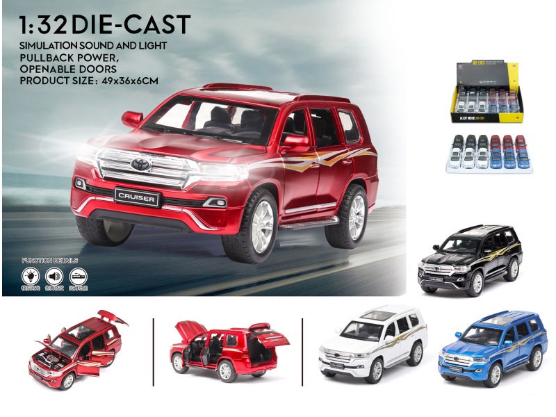 1:32 Toyota Cruiser Model