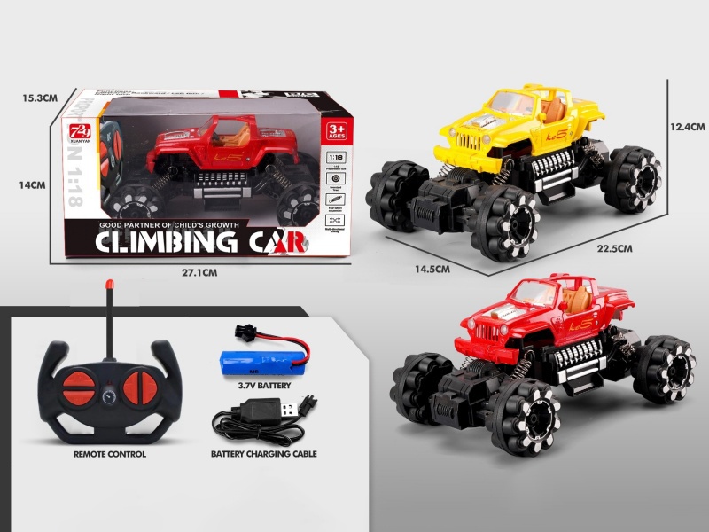 1:18 Simulation Remote Control Climbing Car