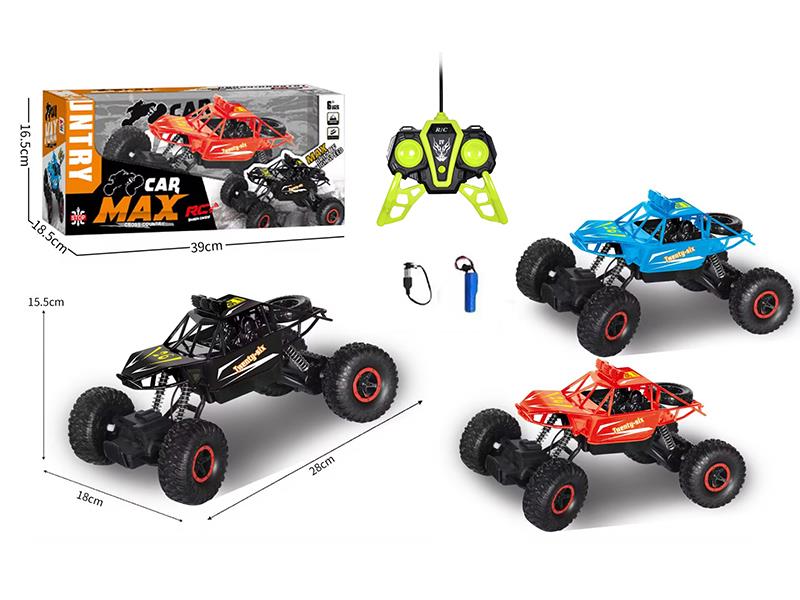 1:14 4-Channel Remote Control Climbing Off-Road Vehicle With Lights