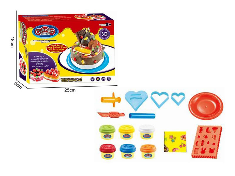 Cake Clay Set